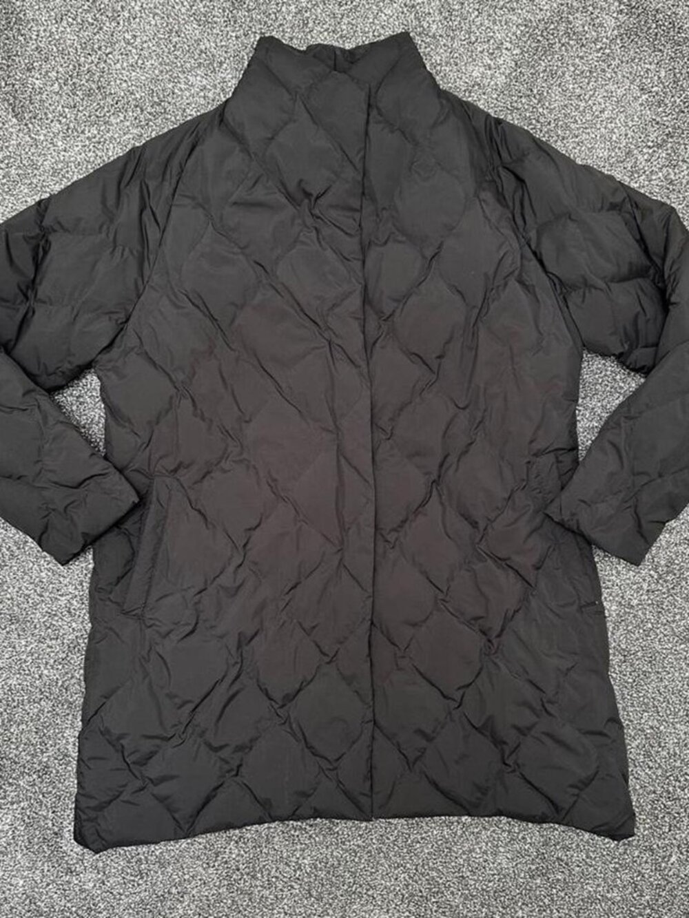 Orolay Puffer Duck Down & Feather Button Down Jacket